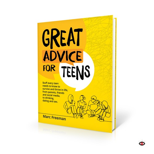 Creative cover design for teenagers