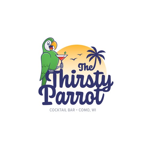 Cocktail Bar Logo Concept