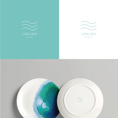 Resort minimal logo design