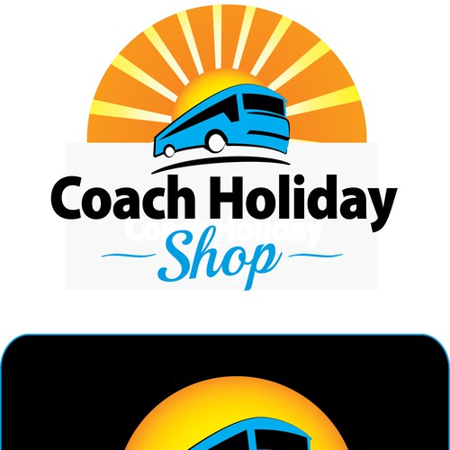 Create a logo for Coach Holiday Shop
