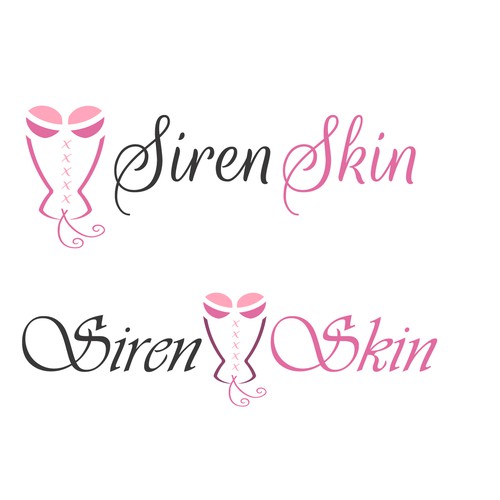Siren Skin Logo Design