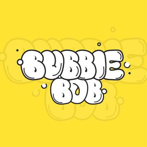Bubble Bob typography output