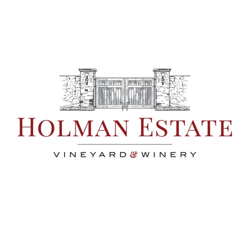 Holman Estate a Winery and Vineyard Logo