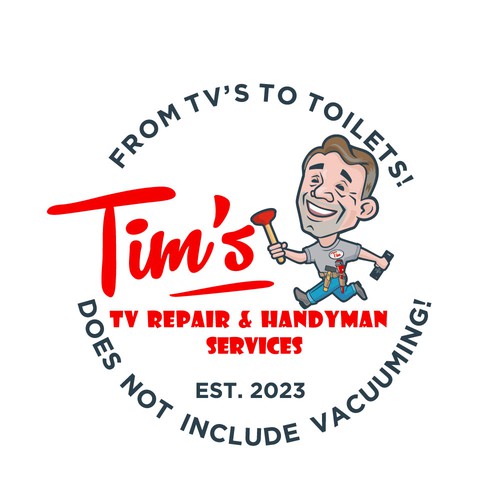 Fun logo for home handyman.
