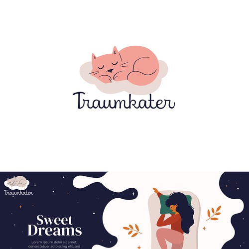 Dreamy Cat Logo
