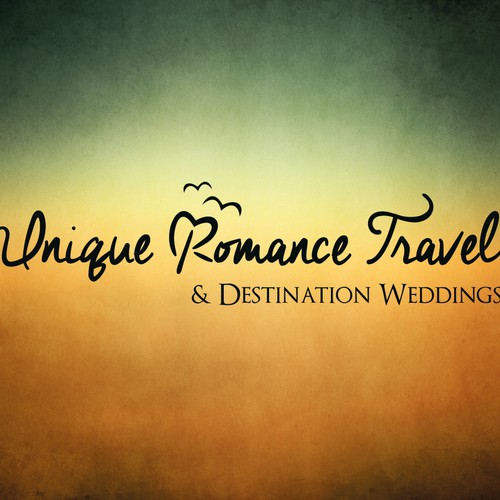 Create a LUXURY ROMANCE TRAVEL AGENCY identity targeting the wedding industry.