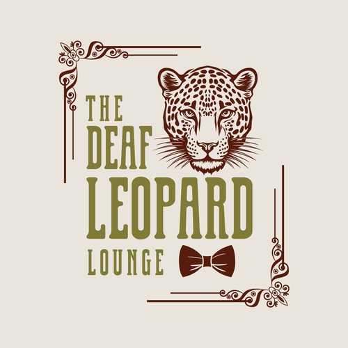 Logo for vintage style lounge bar