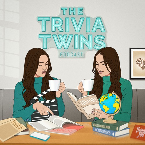 Illustrated cover for podcast 