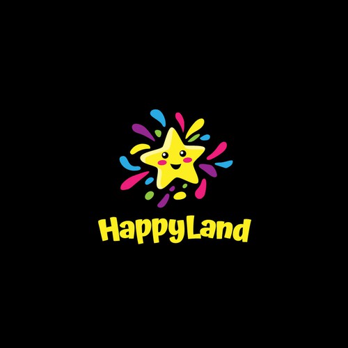 Fun Logo Concept for HappyLand