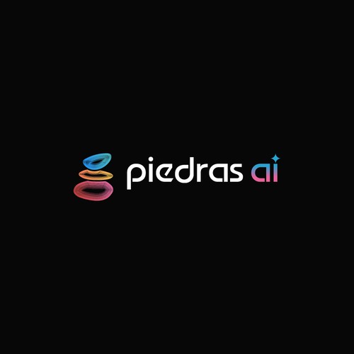 Modern Stone AI  logo design 