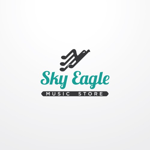 Create a winning logo design for Sky-Eagle Music