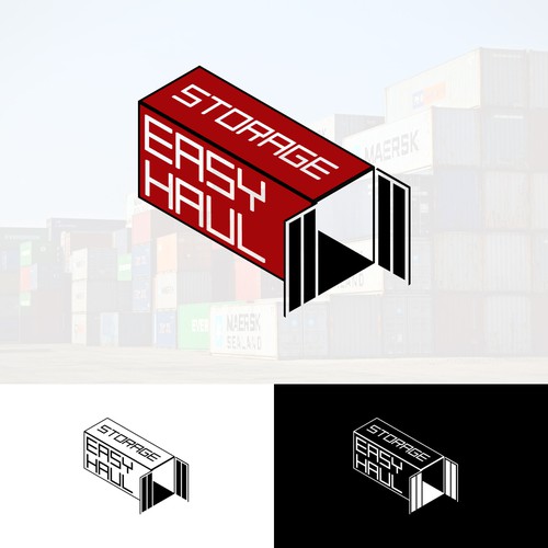 Logo concept for a trailer storage business