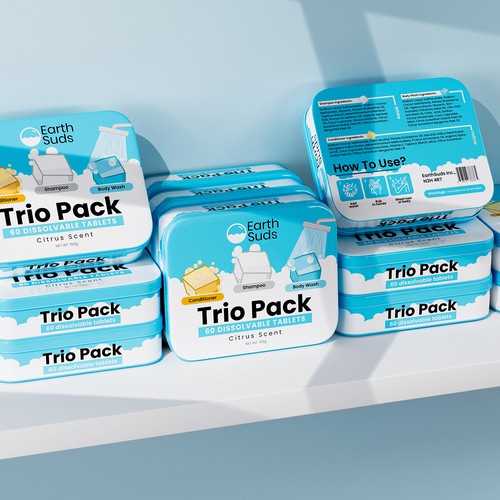 Tin Box Dissolvable tablets