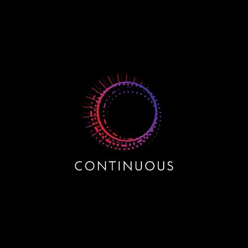 CONTINUOUS abstract logo design