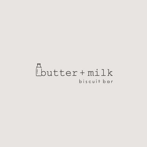 Logo design for Butter+milk