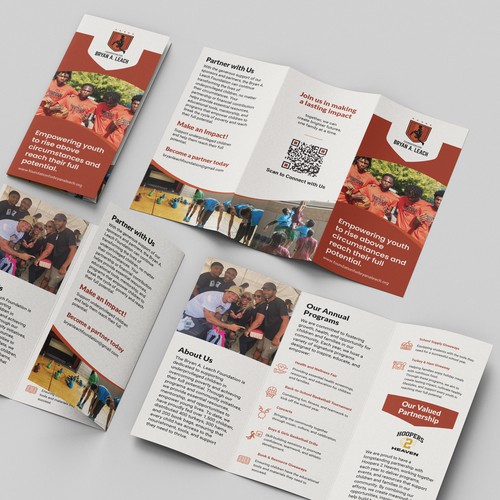 Brochure designs for BAL Foundation!