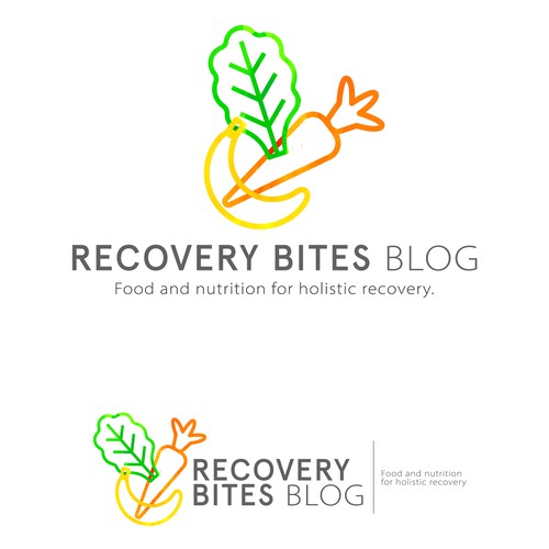 Logo design for a fun health based blog