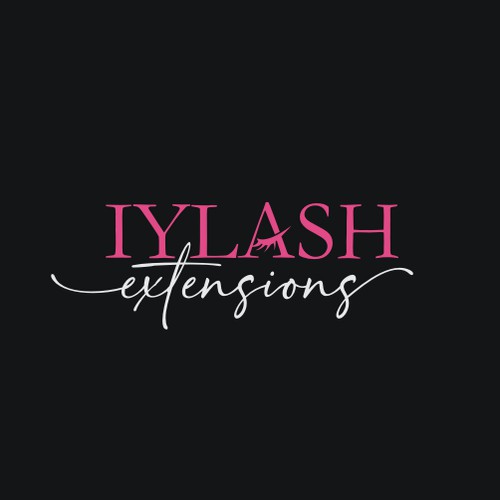logo concept for Iylash Extensions