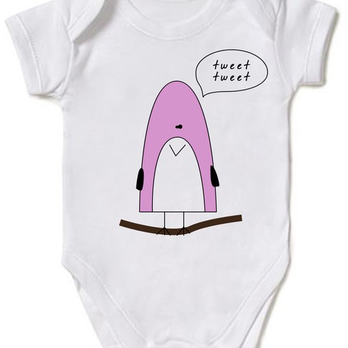 Body suit design for 6 - 12 months old baby girl