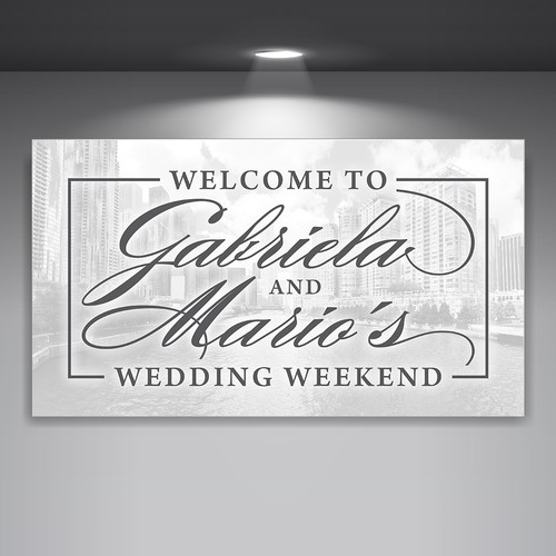 Elegant Wedding Sign