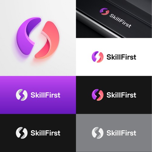 SkillFirst Logo Design