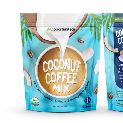 Package design concept for Coffee Pouch
