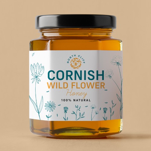 Cornish Honey Label