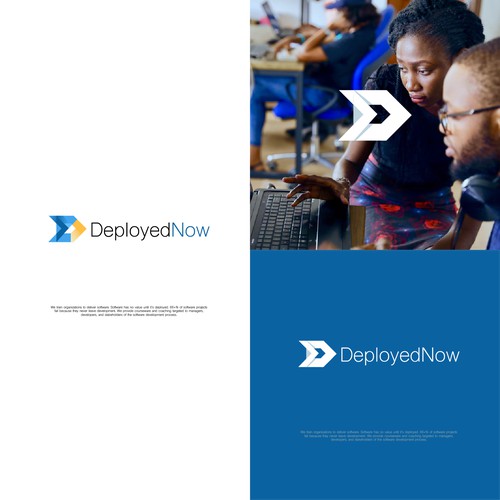 Deployed Now Logo Concept