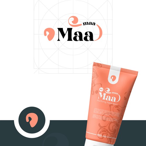 Beauty Care Store Logo Concept For MaaMaa