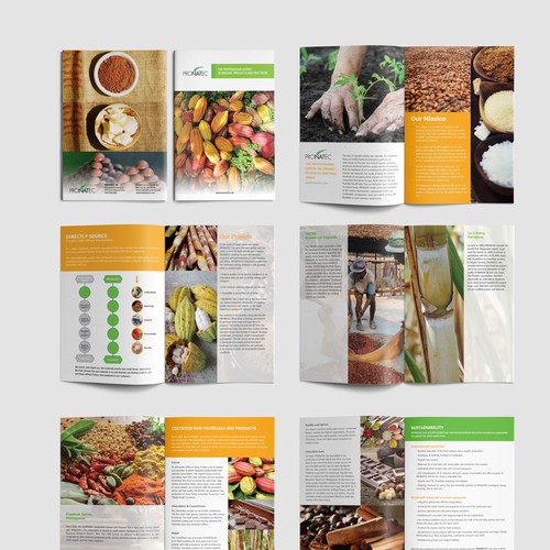 Modernes, edles Redesign für unserer Broschüre Pronatec / modern, elegant redesign of our brochure