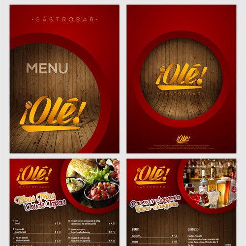 logo and menu concept
