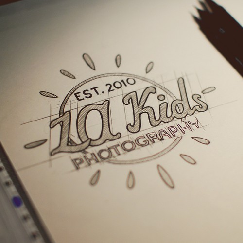 Create a fresh new LOGO for LA Kids Photography