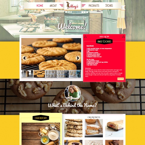 Baking Company - Website Design