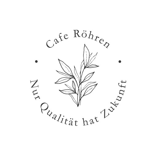 Logo cocept for organic cafe