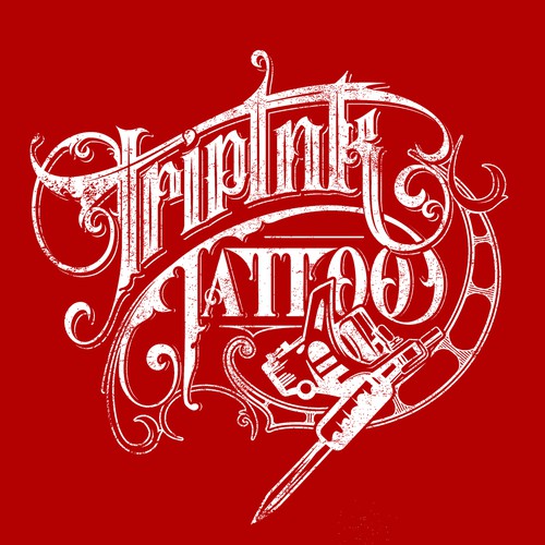 Tattoo machine logo