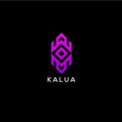 Logo proposal for KALUA, a Latin Rock Band