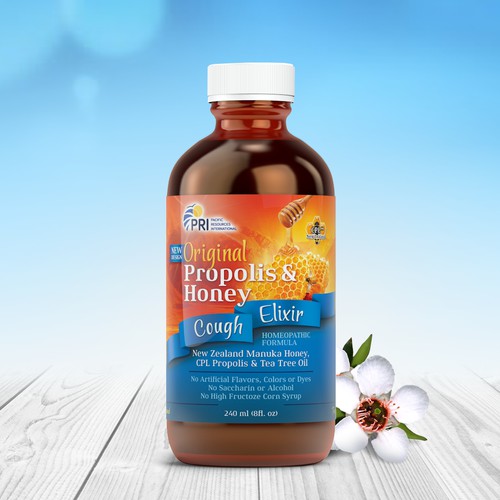 Cough Elixir label