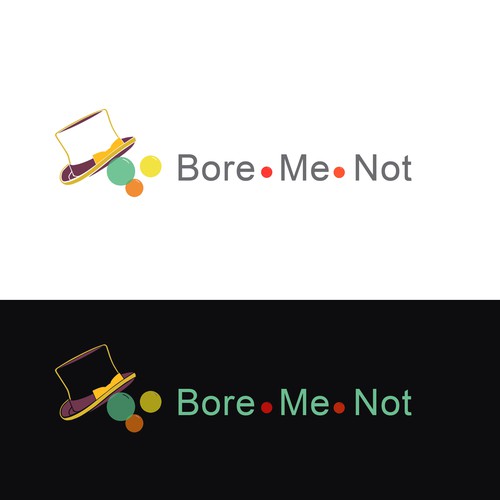 Create a logo for event stylist Bore-me-not!