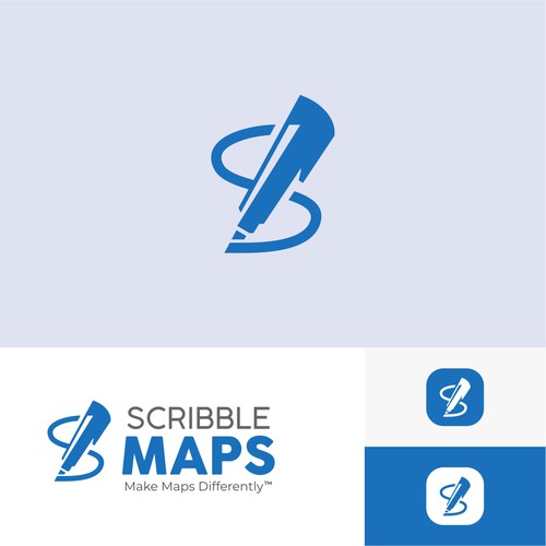 Logo refresh for a mapping company