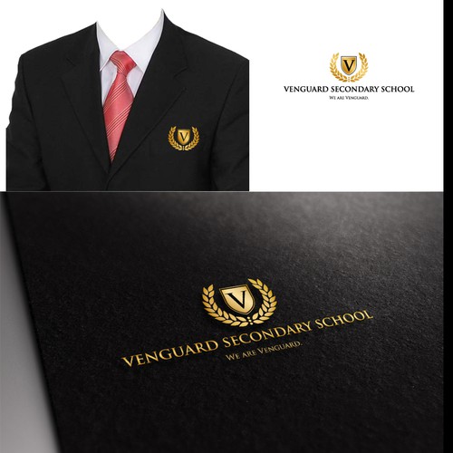 An innovative new high school needs an innovative logo... We are Vanguard!