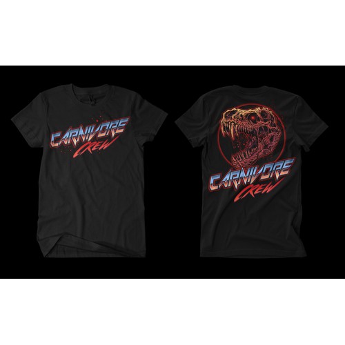 T-shirt design for museum event crew