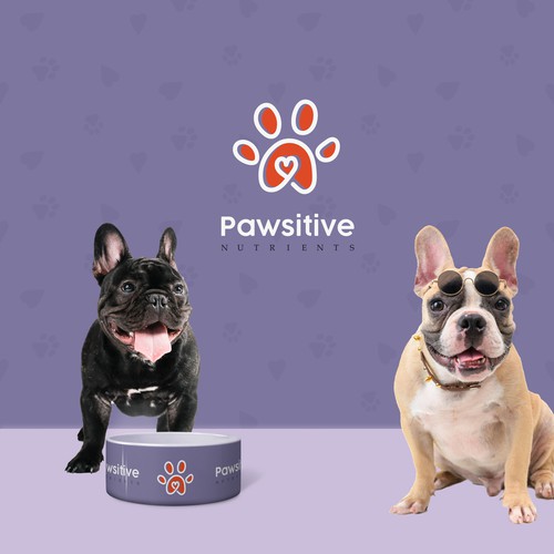 Premium pets food branding