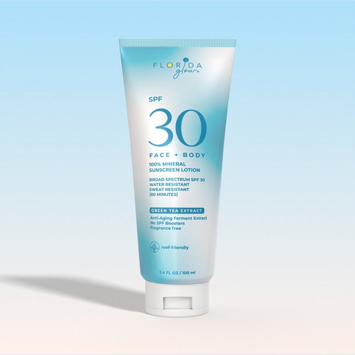 Mineral Sunscreen Design for Florida Glow