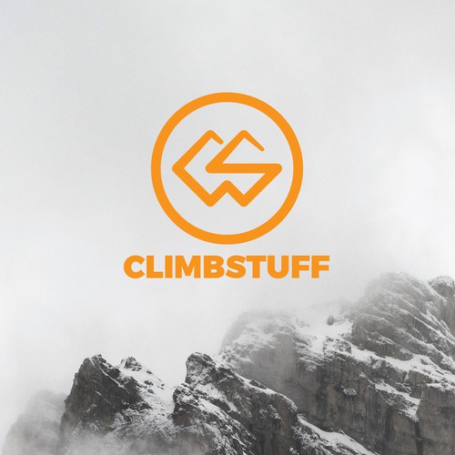 Simple Logo Concept For Climb Stuff& Meaning full  