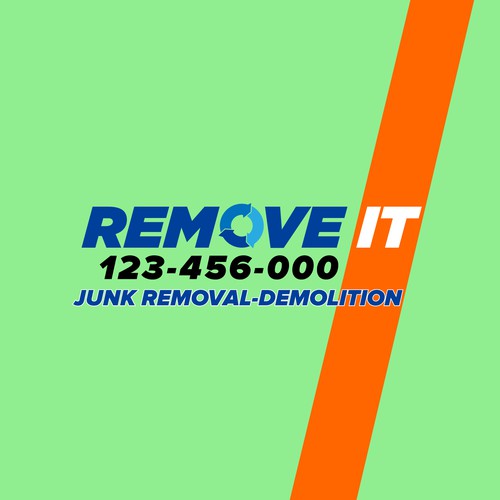 Bold logo for Junk Removal