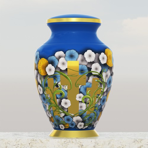 A design for a cremation urn