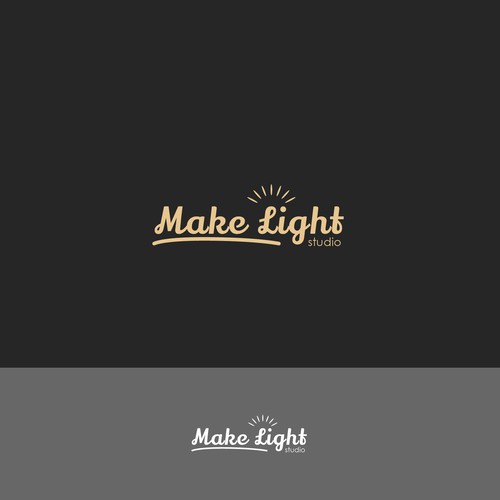 fun logo for makelight