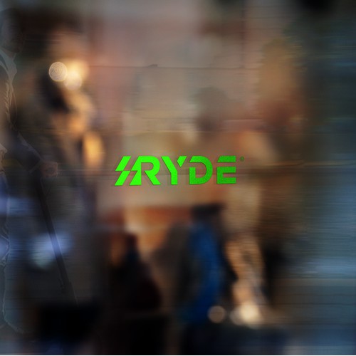 Cool logo design originally created as a proposal for an electric scooter brand.