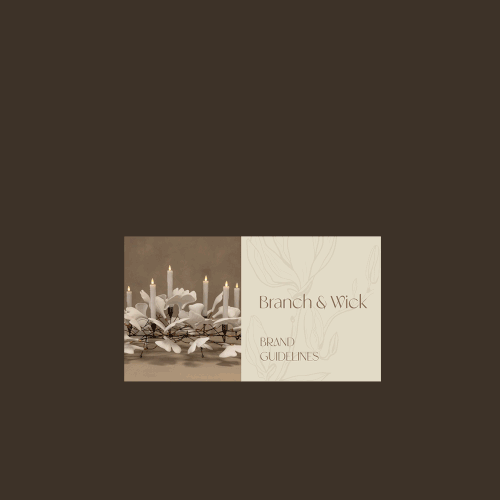 Elegant Branding for Branch & Wick