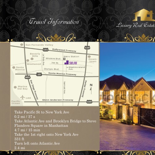 Tri-Fold Luxury Real Estate Brochure - Guaranteed!!
